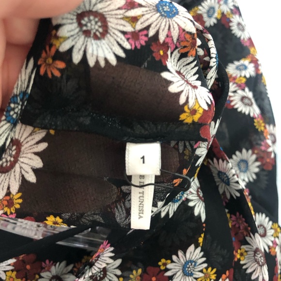 Sandro Paris Sheer Floral Dress - Picture 4 of 15